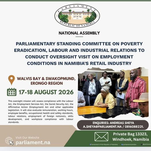 Retail Industry Oversight Programme Notice