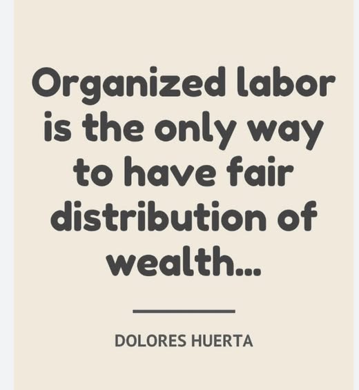 &ldquo;Organized labor is the only way&hellip;&rdquo;