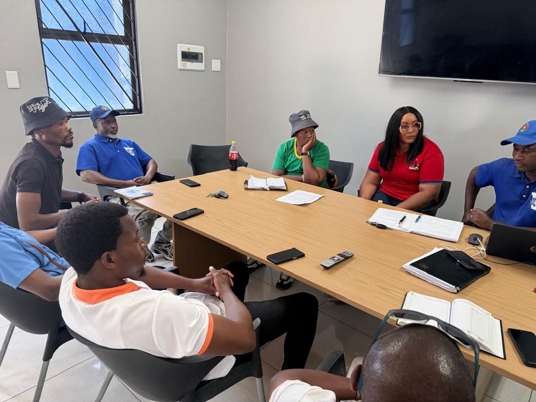 Labour committee working session in the constituency office.